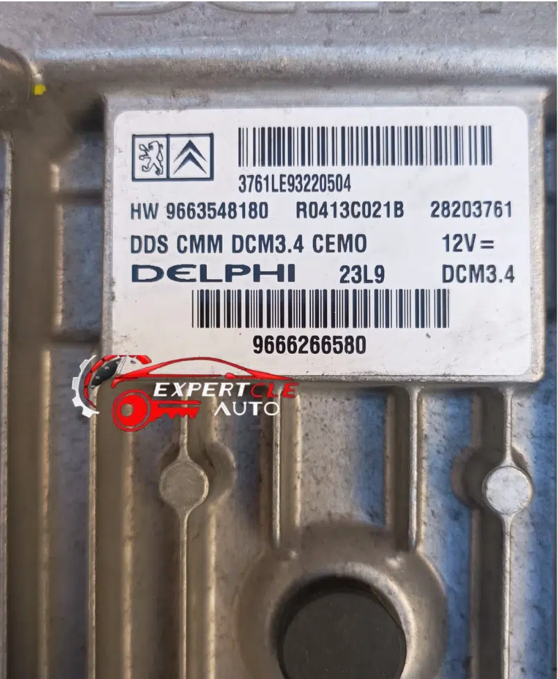 Calculateur injection diesel PSA DCM3.4 9666266580